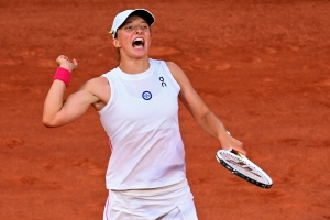 Roland Garros: Iga Swiatek venci&oacute; a Haddad y definir&aacute; el t&iacute;tulo ante Muchova