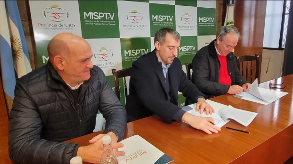 Jujuy Iluminada: contrato firmado para las luminarias LED