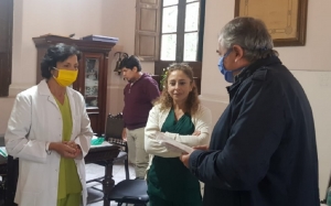 Morales devolvi&oacute; los barbijos N95