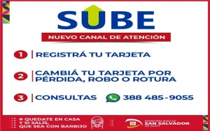 A partir del jueves la SUBE por whatsapp