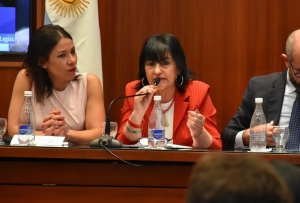 Russo disert&oacute; en la Jornada Provincial sobre Edad Imputabilidad