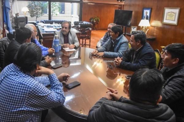 Bernis mantuvo una reuni&oacute;n con referentes de la CGT