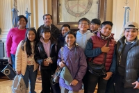 Ni&ntilde;os y ni&ntilde;as de Maimar&aacute; conocieron el Sal&oacute;n de la Bandera