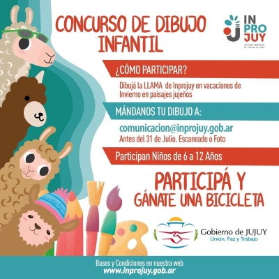 Concurso "Dibujando la llama de Inprojuy"