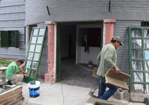 Jorge supervis&oacute; las obras donde funcionar&aacute; la Direcci&oacute;n de Educaci&oacute;n