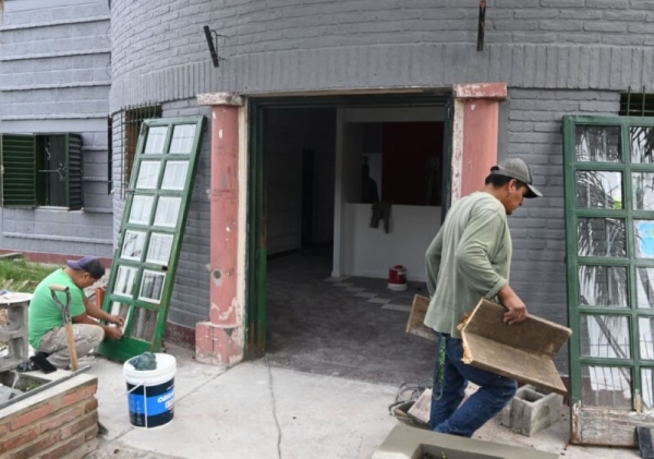 Jorge supervis&oacute; las obras donde funcionar&aacute; la Direcci&oacute;n de Educaci&oacute;n