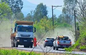 Ruta Provincial 56: pavimentaci&oacute;n y apertura parcial