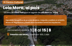 Centro Cultural Lola Mora. El proceso de obras se muestra en el MARQ