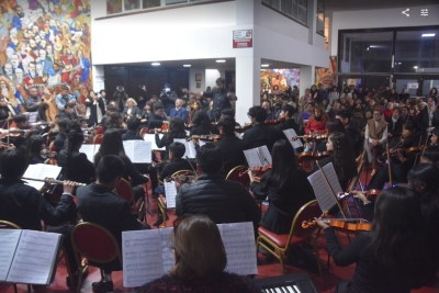 Orquesta y Jazz Band se presentaron en la Legislatura