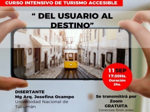 Curso intensivo de turismo accesible