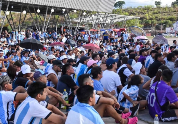 "Punto Mundial: Jujuy alienta". Pasi&oacute;n del f&uacute;tbol en Ciudad Cultural