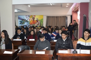 PRIMERA SESIÓN ORDINARIA DEL CONCEJO DELIBERANTE ESTUDIANTIL