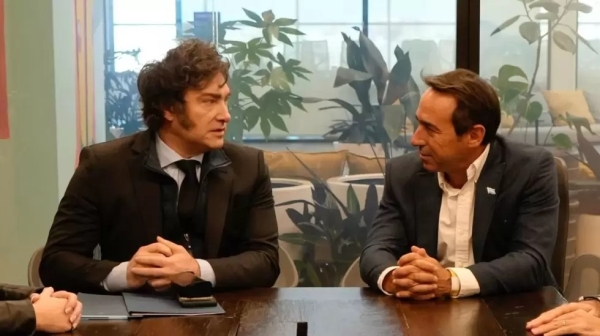 Galperin sali&oacute; en apoyo de Milei tras los incidentes: "Dec&iacute;an que era un riesgo para la democracia"