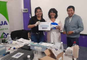 Capacitaci&oacute;n en manejo eficiente del agua potable en Caimancito