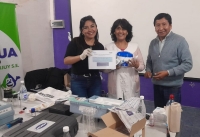 Capacitaci&oacute;n en manejo eficiente del agua potable en Caimancito
