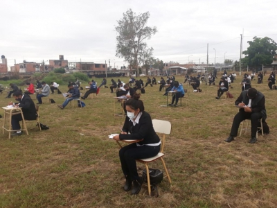 Comenz&oacute; el examen para aspirantes al Insituto Universitario de Seguridad