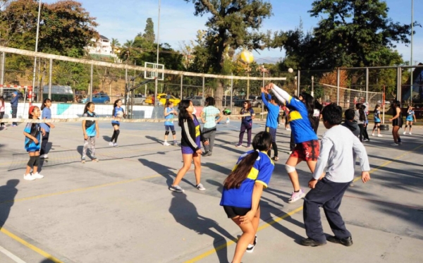 Deporte social en el Centro Deportivo Municipal N&deg;1