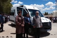 El Gobierno Provincial entreg&oacute; una Trafic al pueblo de El Aguilar en el d&iacute;a de su patrona