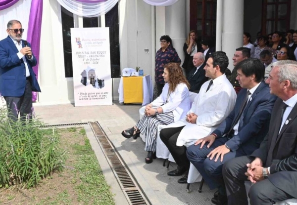 &ldquo;Chuli&rdquo; Jorge particip&oacute; del acto por el 176&deg; aniversario del Hospital San Roque