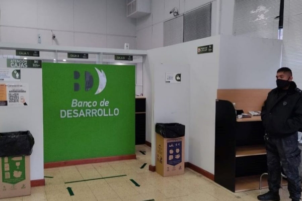Banco de Desarrollo atiende normalmente