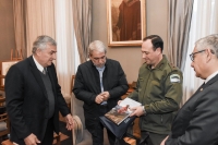 Gerardo Morales y An&iacute;bal Fern&aacute;ndez, en reuni&oacute;n institucional