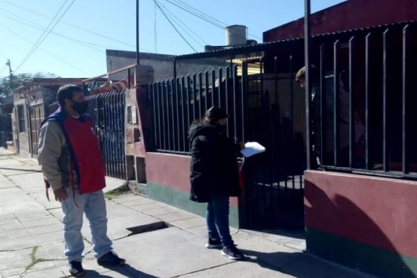 Relevamiento de adultos mayores en San Pedro