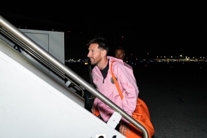 El Inter de Miami de Messi viaj&oacute; a Arabia Saudita para su pretemporada