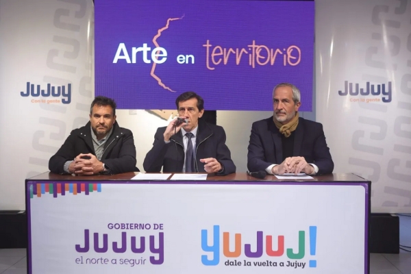 Sadir present&oacute; el programa Arte en Territorio