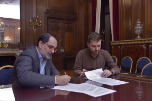 Deliberantes de Capital y Ciudad de Buenos Aires firmaron convenio de cooperaci&oacute;n