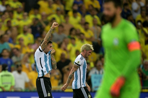 El gol de cabeza de Nicol&aacute;s Otamendi que amarg&oacute; a Brasil en el Maracan&aacute;