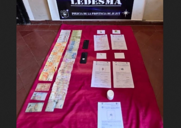 Narcomenudeo en Ledesma: 11 detenidos, armas y secuestro millonario