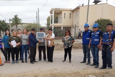 En los &uacute;ltimos meses se entregaron casi 300 alarmas comunitarias