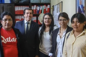 Sadir entreg&oacute; fondos para obras de mejoras en el polideportivo de Olaroz Chico