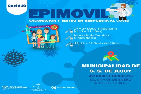 Desde el lunes habr&aacute; testeos y vacunaci&oacute;n en el Municipio