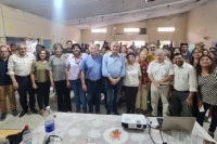 Morales visit&oacute; a los "Cuidadores de la Casa Com&uacute;n" en El Chingo
