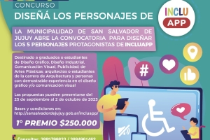 Est&aacute; abierto concurso para dise&ntilde;ar personajes de IncluApp