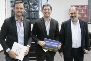 Importante reuni&oacute;n del intendente Ra&uacute;l Jorge con Iv&aacute;n Kerr, por desarrollo habitacional