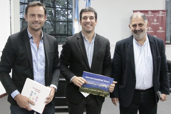 Importante reuni&oacute;n del intendente Ra&uacute;l Jorge con Iv&aacute;n Kerr, por desarrollo habitacional