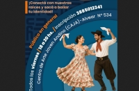 Invitan a taller gratuito de folclore