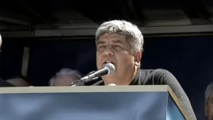 Pablo Moyano amenaz&oacute; al ministro de Econom&iacute;a, Luis Caputo: &ldquo;Si lleva estas medidas de ajuste, lo van a tirar al Riachuelo&rdquo;