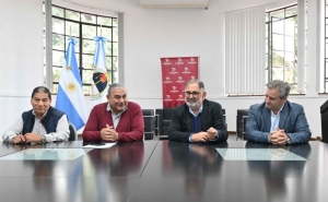 Jorge recibi&oacute; a la nueva Comisi&oacute;n del Centro de Veteranos de Malvinas