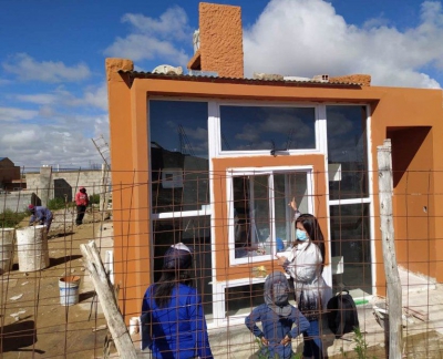 Presentan en la Quiaca prototipo de vivienda eficiente