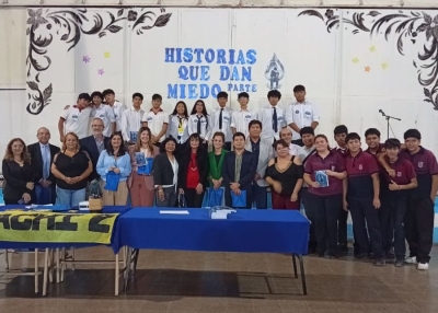 Estudiantes presentaron "Historias que dan miedo II"