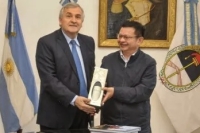 Morales recibi&oacute; al Presidente de la empresa PowerChina