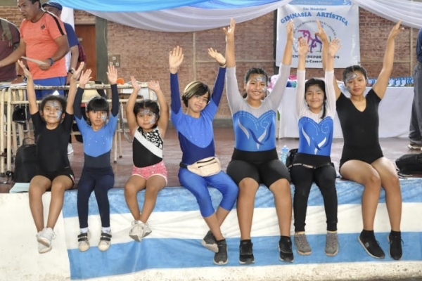 Multitudinaria jornada de Intercentros de Gimnasia Art&iacute;stica Infantil