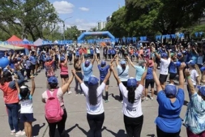 M&aacute;s de 500 personas participaron en la Marat&oacute;n - Caminata "Familia y Diabetes"