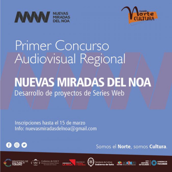 Presentar&aacute;n primer concurso para series web "Nuevas Miradas del NOA"