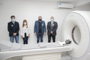 Hospital modular y nuevo tom&oacute;grafo en Susques