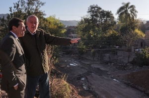 Avance en el nuevo puente de Huaic
