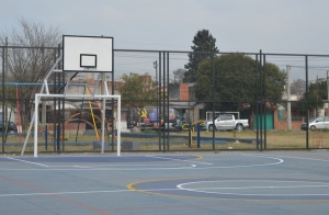 Provincia finalizó obras de renovación en polideportivos